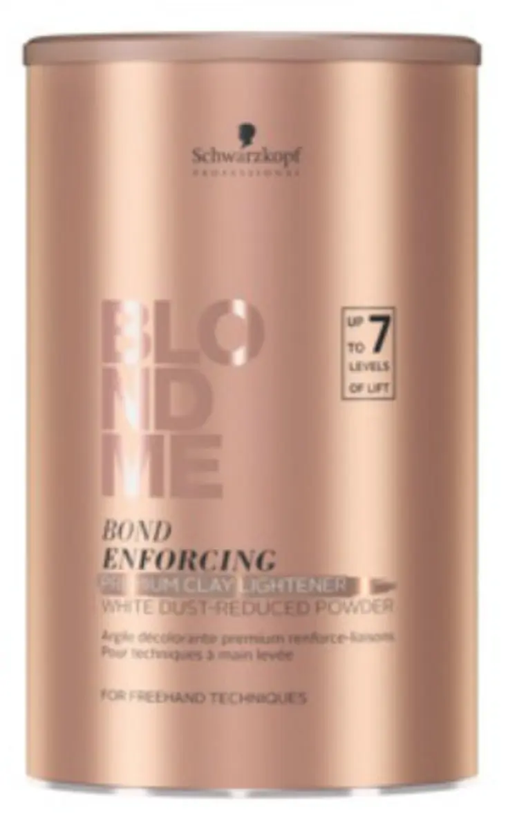 Verlichter Blondme Premium Schwarzkopf Blondme Decolorante Klei (350 gr)