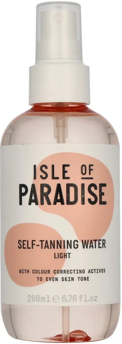 Isle of Paradise Light Self Tanning Water 200ml - Lichaam/Gezicht