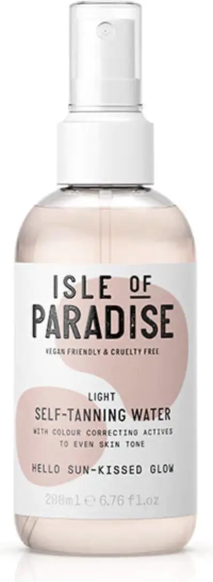 Isle of Paradise Light Self Tanning Water 200ml
