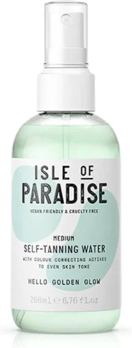 Isle of Paradise Medium Self Tanning Water 200ml