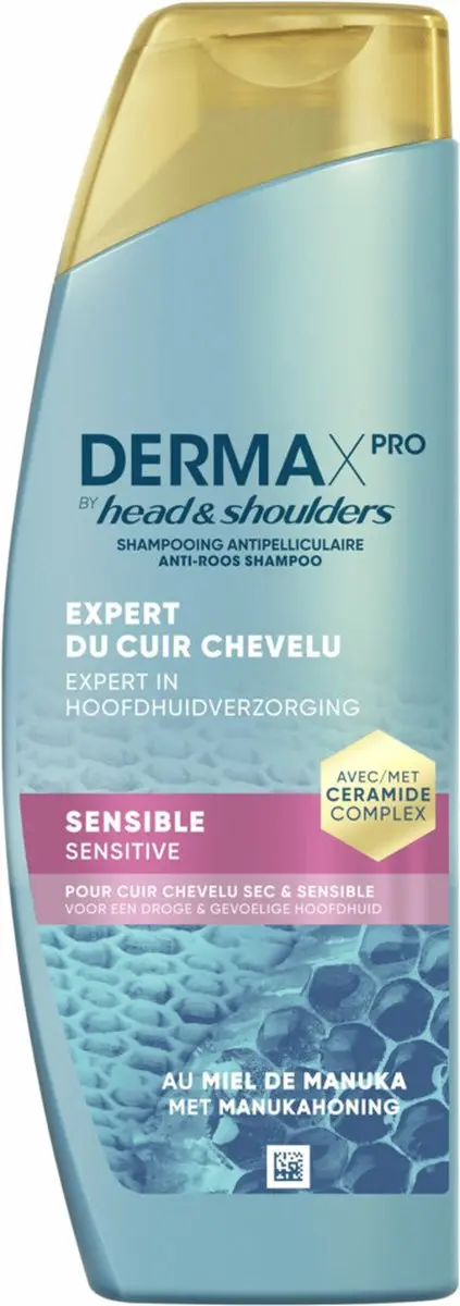 Head & Shoulders DERMAxPRO Sensitive Anti-roos Shampoo 250ml - afbeelding 6 van 6