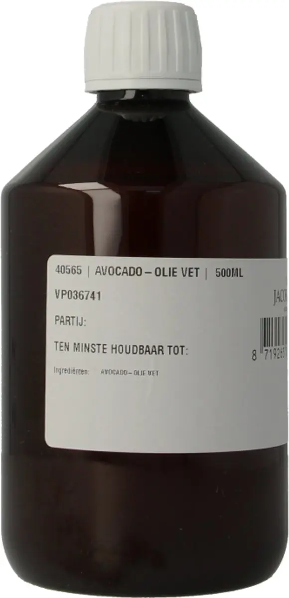 Jacob Hooy Avocado Olie 500ml