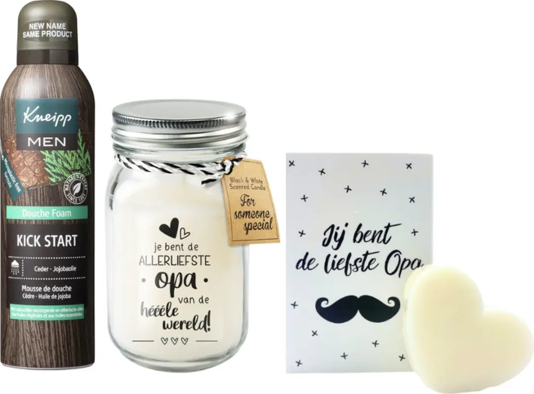 Kneipp Cadeauset Opa met Kaars