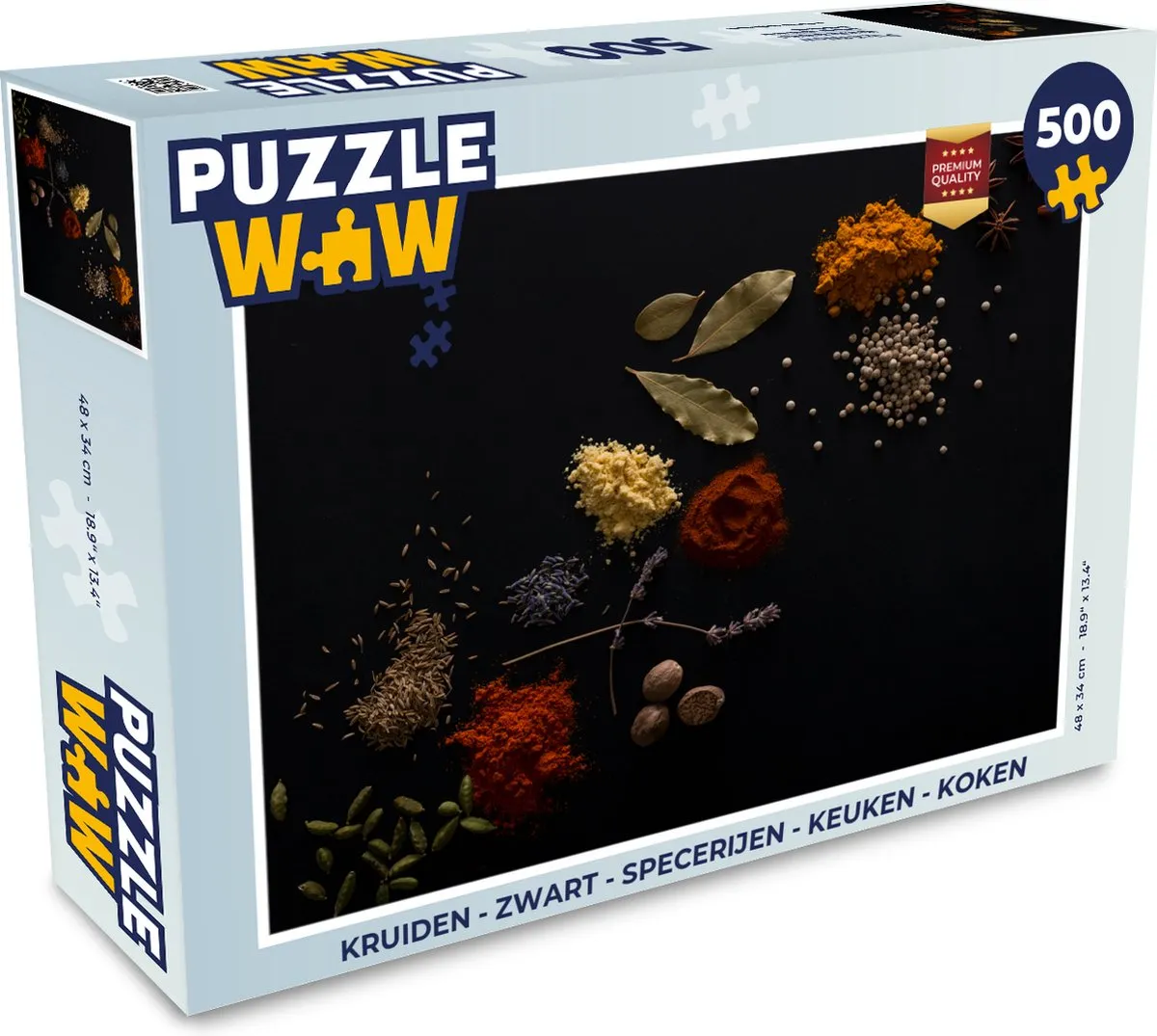 PuzzleWow Kruiden Puzzel 500 Stuks