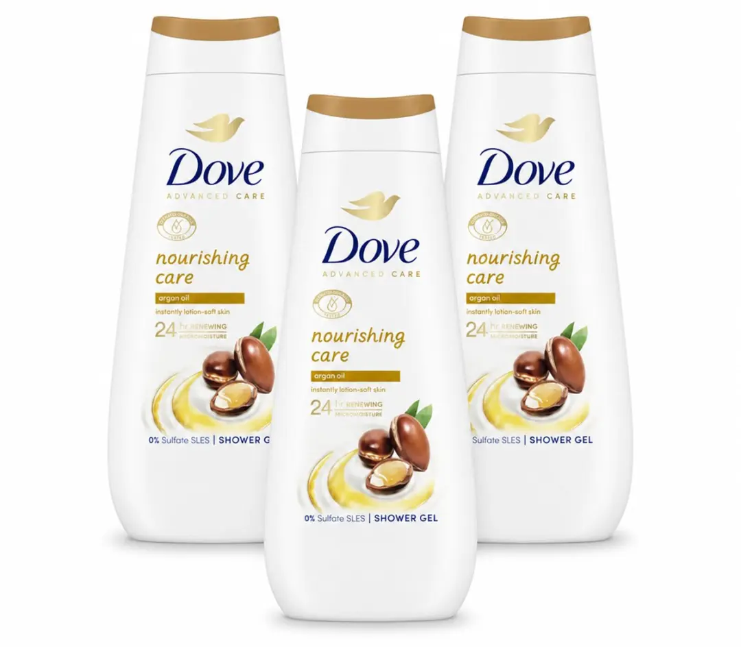 3 x Dove Douchecrème