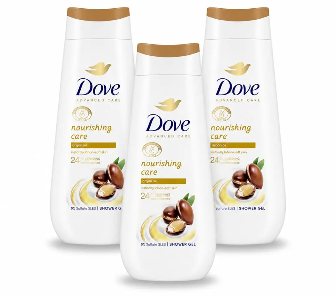 3 x Dove Douchecrème