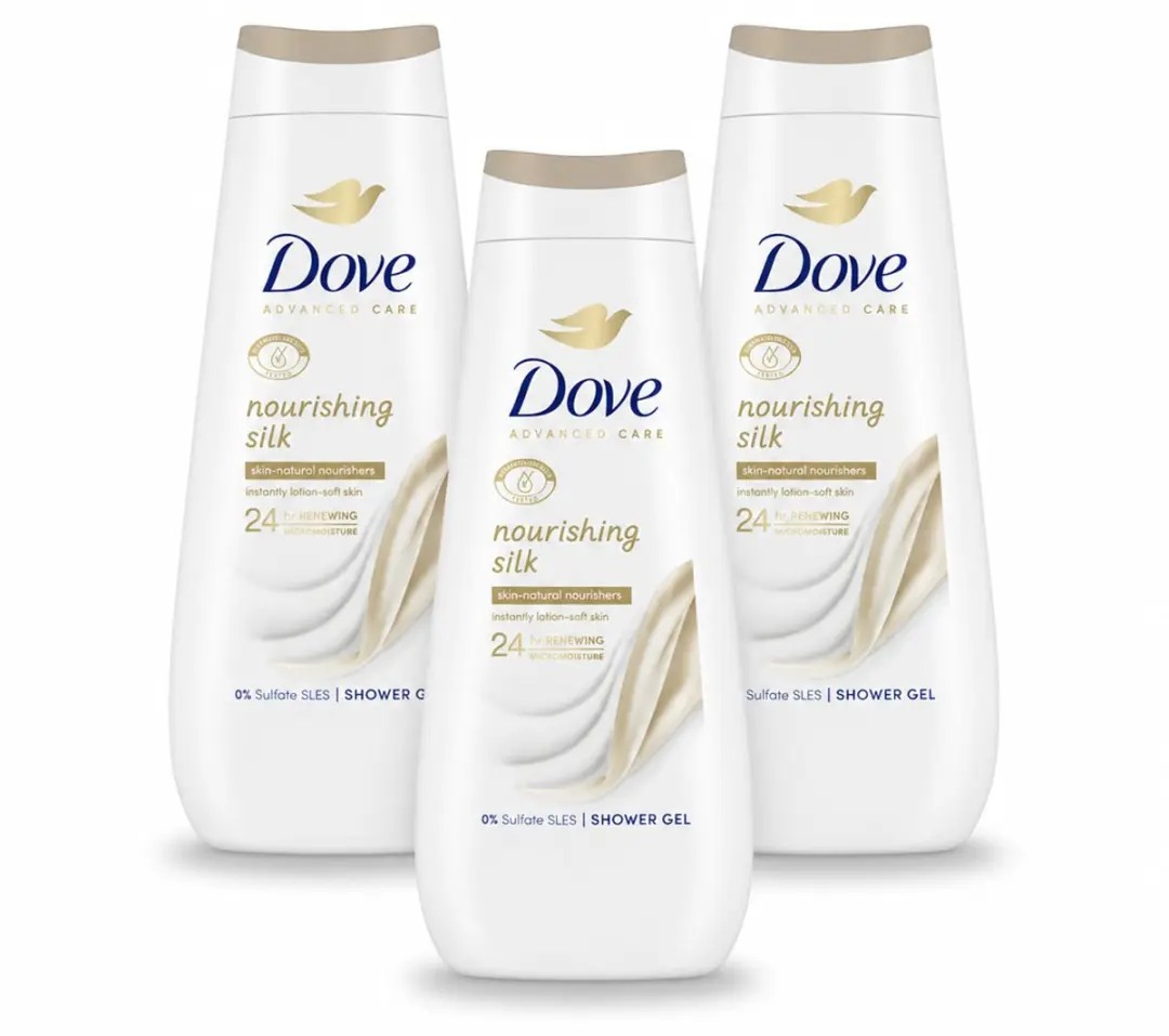 3 x Dove Douchecrème