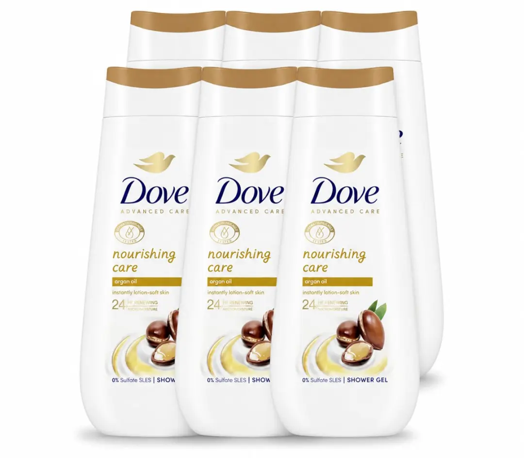 6 x Dove Douchecrème