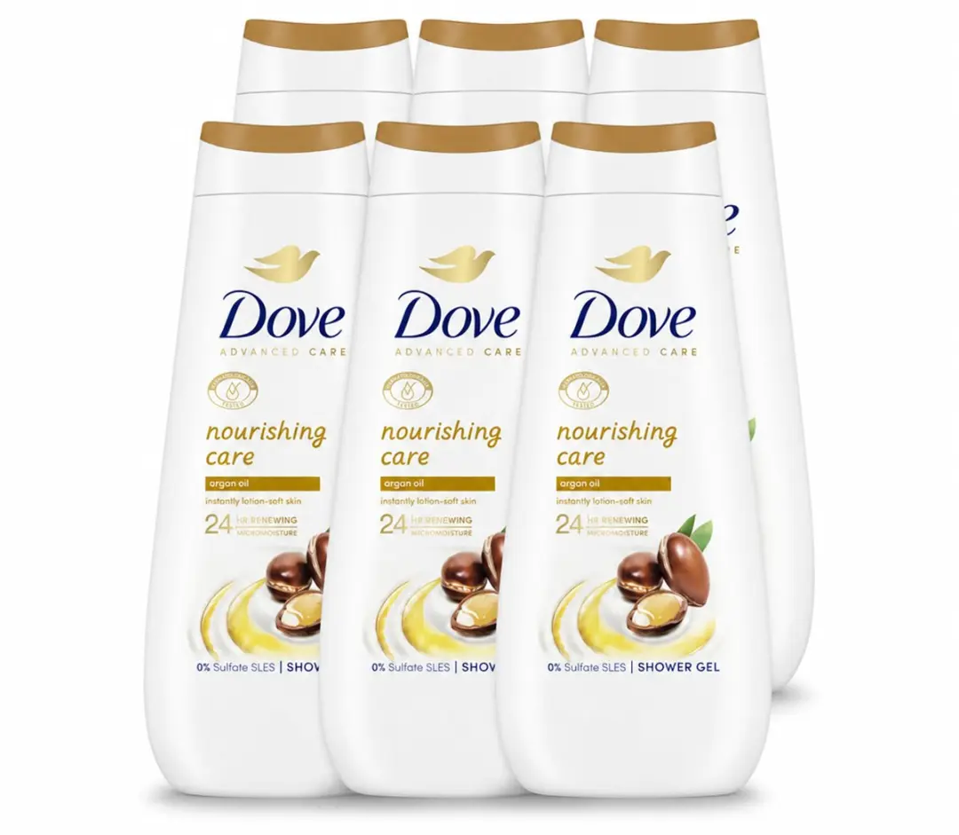 6 x Dove Douchecrème