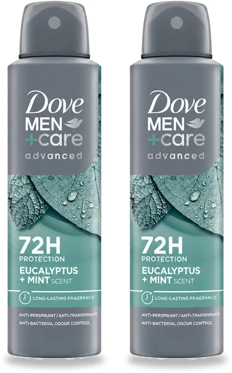 2 x Dove Men+Care Deodorant Spray