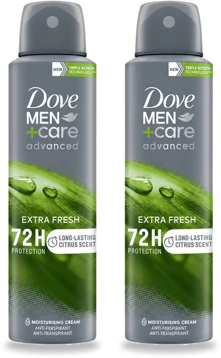 2 x Dove Men+Care Deodorant Spray