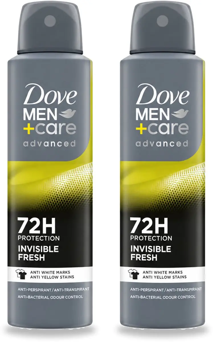 2 x Dove Men+Care Deodorant Spray