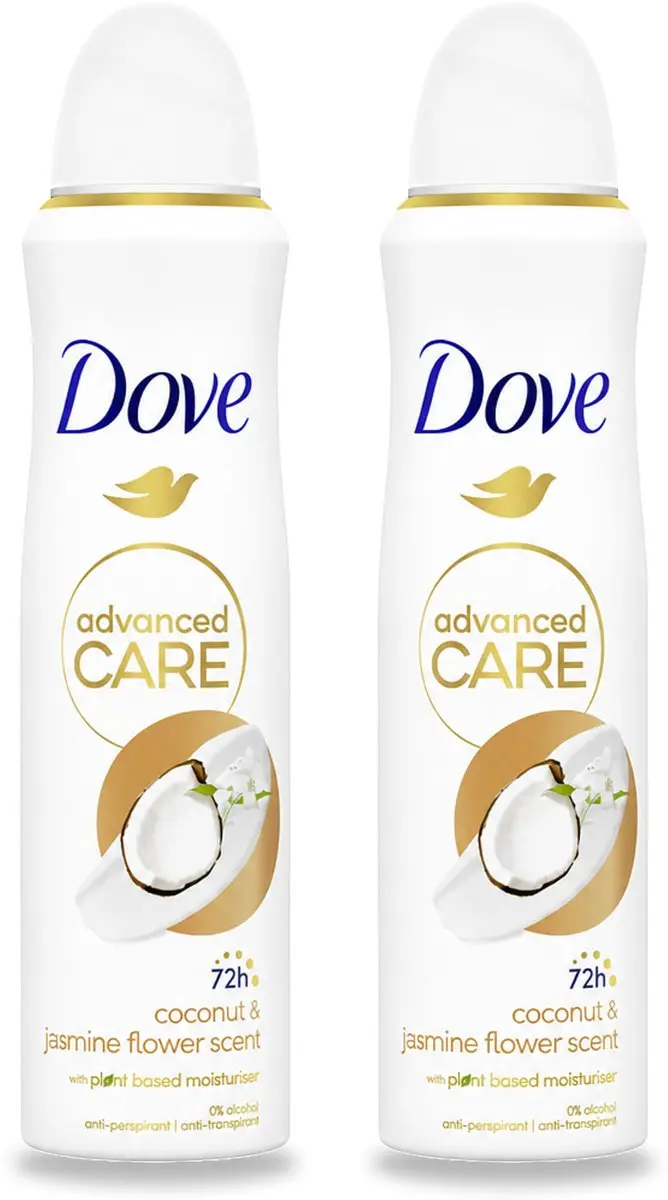 2 x Dove Deodorant Spray