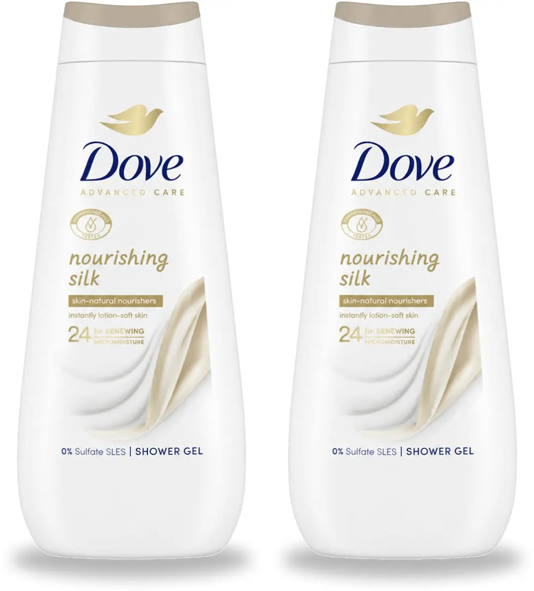 2 x Dove Douchecrème