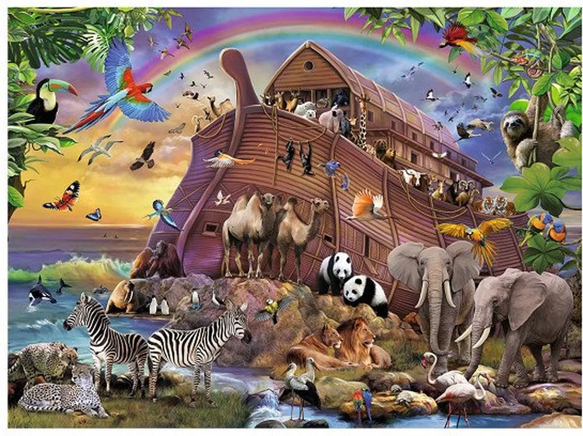 Ravensburger puzzel De Ark opgaan - Legpuzzel - 150 stukjes