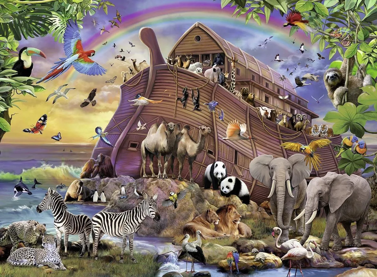 Ravensburger puzzel De Ark opgaan - Legpuzzel - 150 stukjes