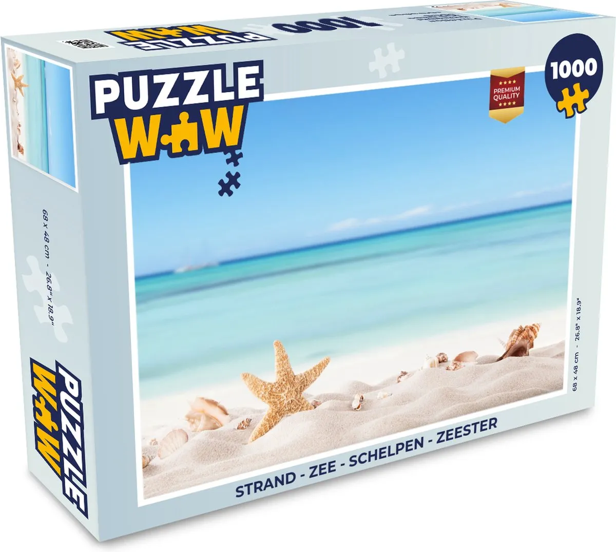 PuzzleWow Legpuzzel 1000 Stuks