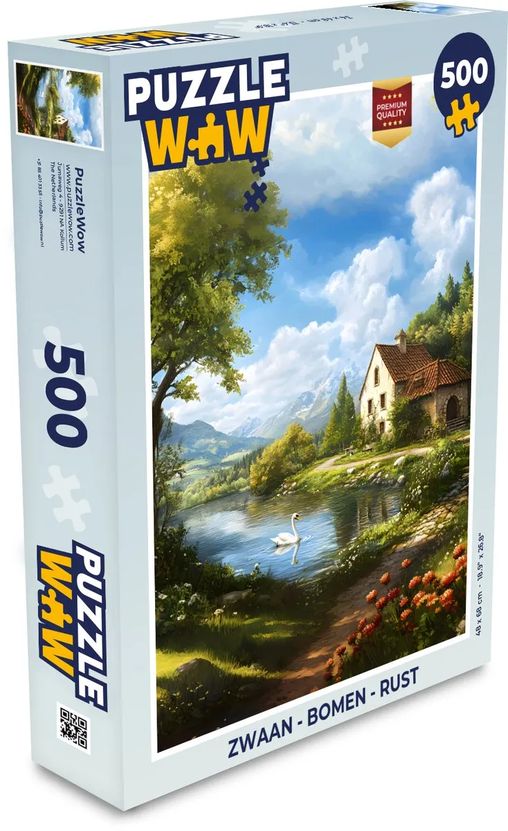 PuzzleWow Zwaan