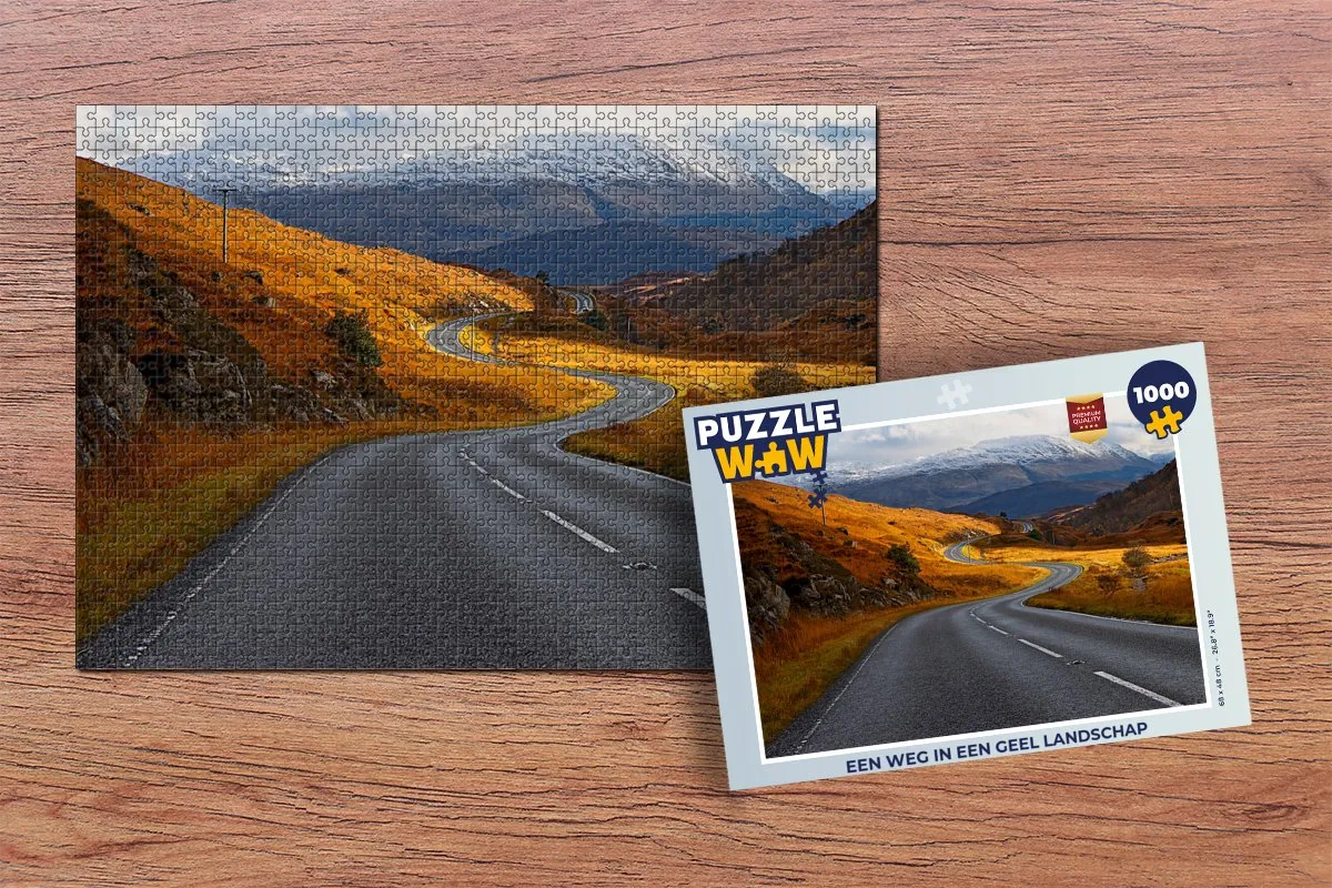 PuzzleWow Legpuzzel 1000 Stuks - Multicolor