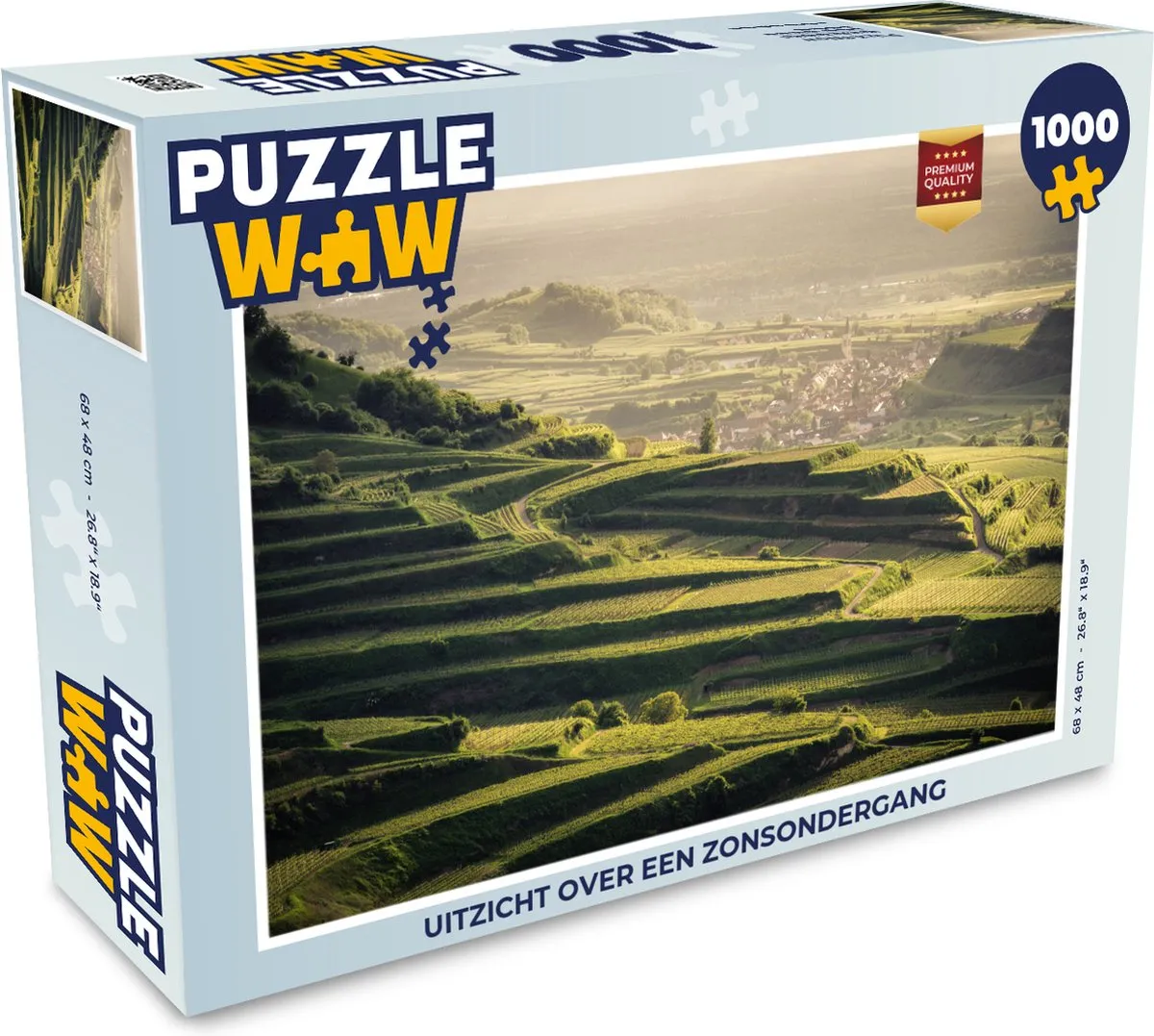 PuzzleWow Legpuzzel 1000 Stuks