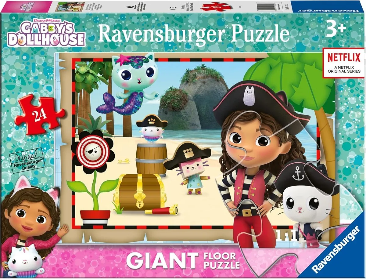 Ravensburger Gabby's Dollhouse 24-delige puzzel - 3+ jaar - Multicolor