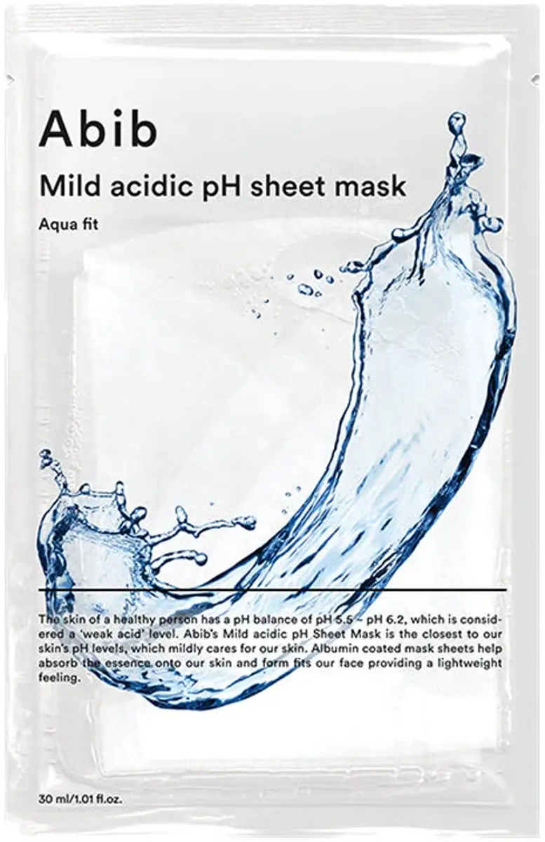 Abib Mild Acidic pH Sheet Mask Aqua Fit 30ml