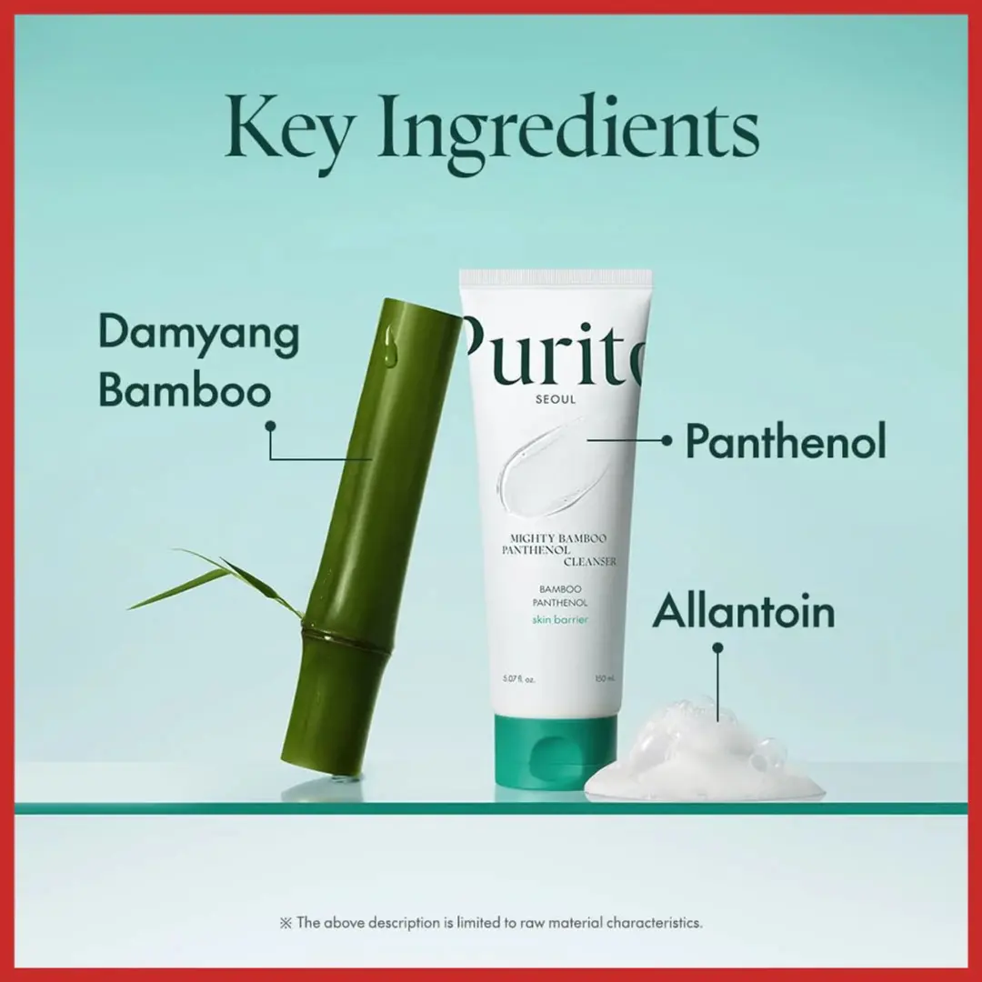 Purito Seoul Mighty Bamboo Panthenol Cleanser 150ml