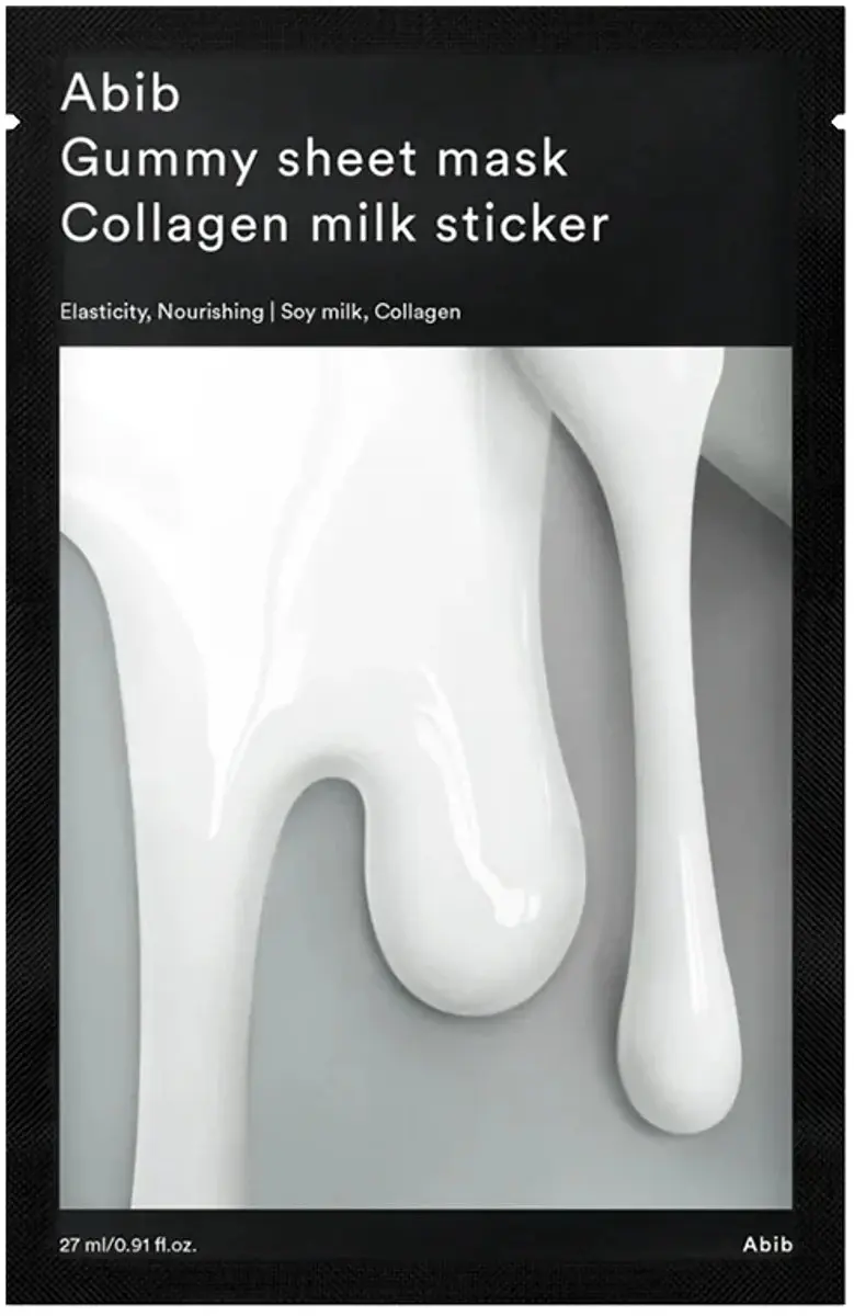 Abib Gummy Sheet Mask Collagen Milk 27ml - afbeelding 4 van 6