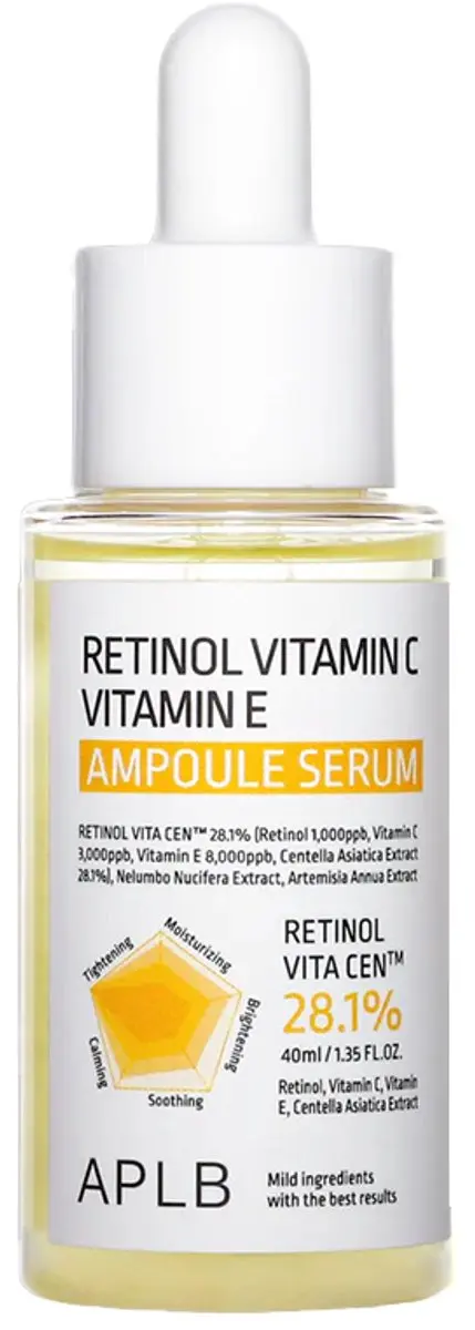 APLB Retinol Vitamin C Vitamin E Ampoule Serum 40ml