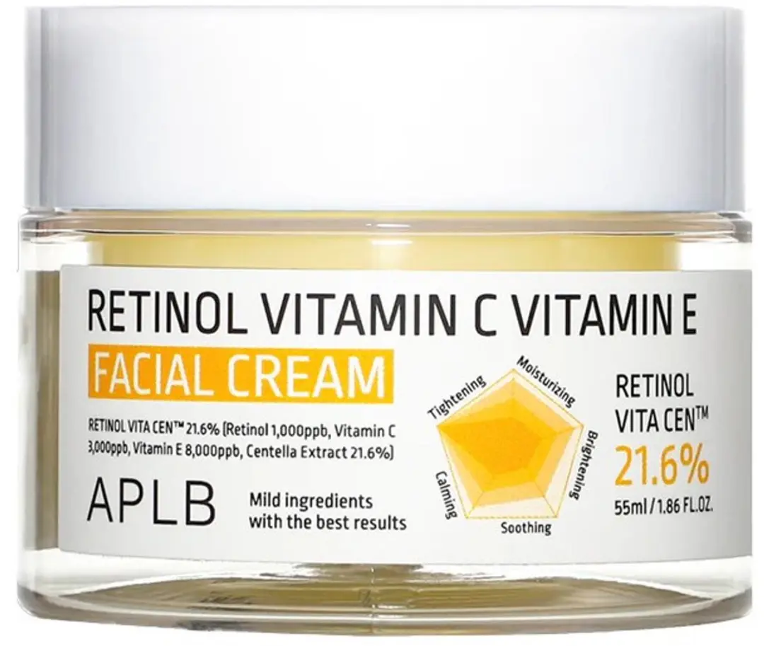 APLB Retinol Vitamine C Vitamine E Gezichtscrème 55ml