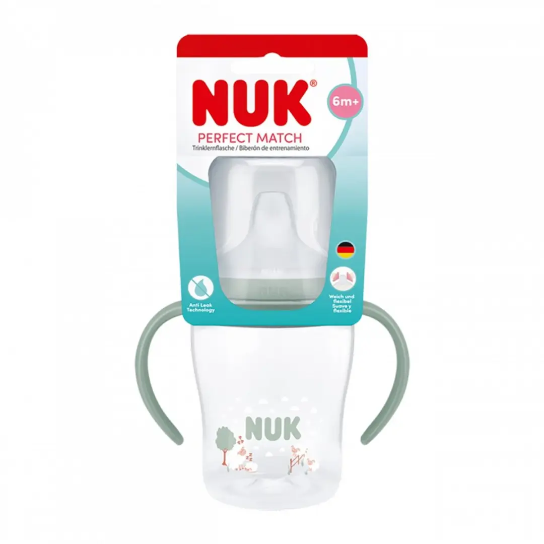 NUK Perfect Match Leerfles 150ml Siliconen Tuit - Drinkbeker