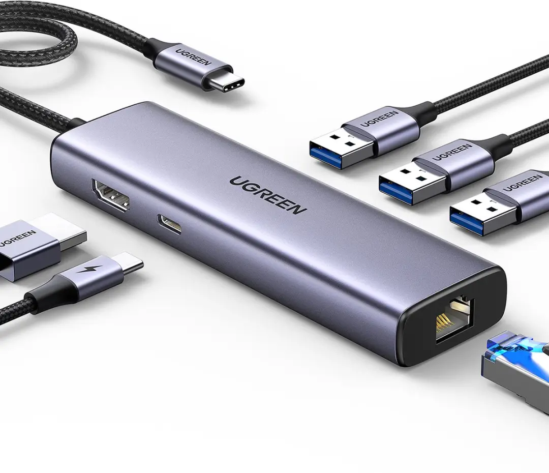 UGREEN CM512 USB-C Hub 6-in-1