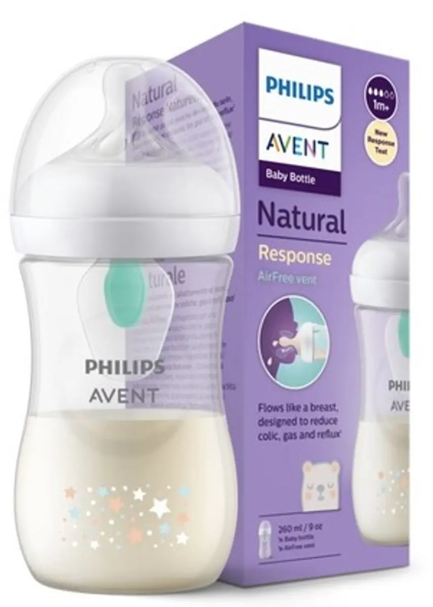 Philips Avent Natural Response Babyfles 260ml - Multicolor