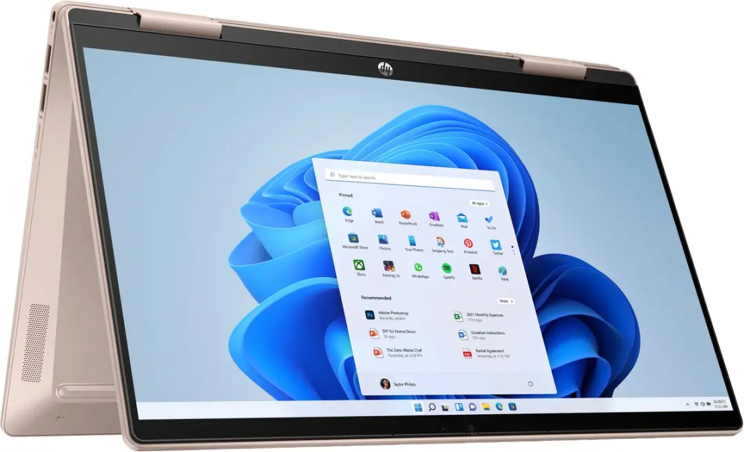 HP Pavilion x360 14-ek1011nc Intel® Core™ i3 i3-1315U Hybride (2-in-1) 35,6 c