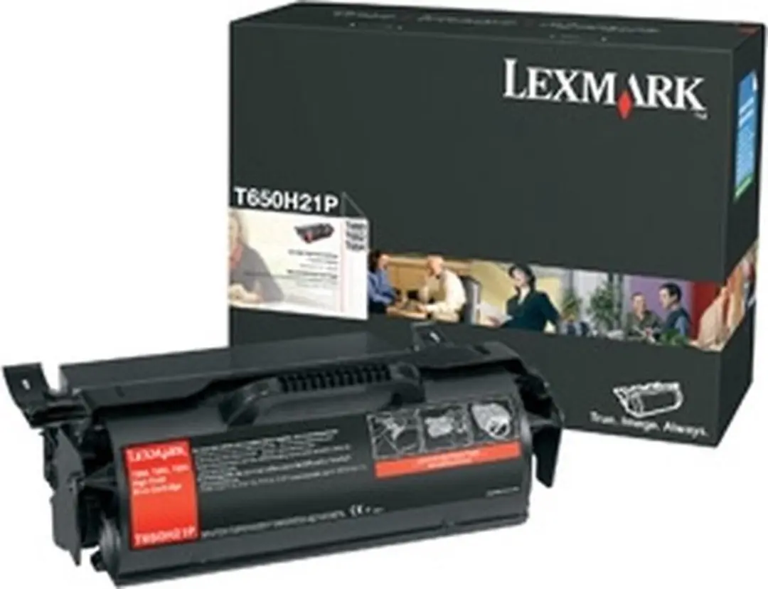 Lexmark T650H80G Tonercartridge - 25.000 Pagina's - Zwart