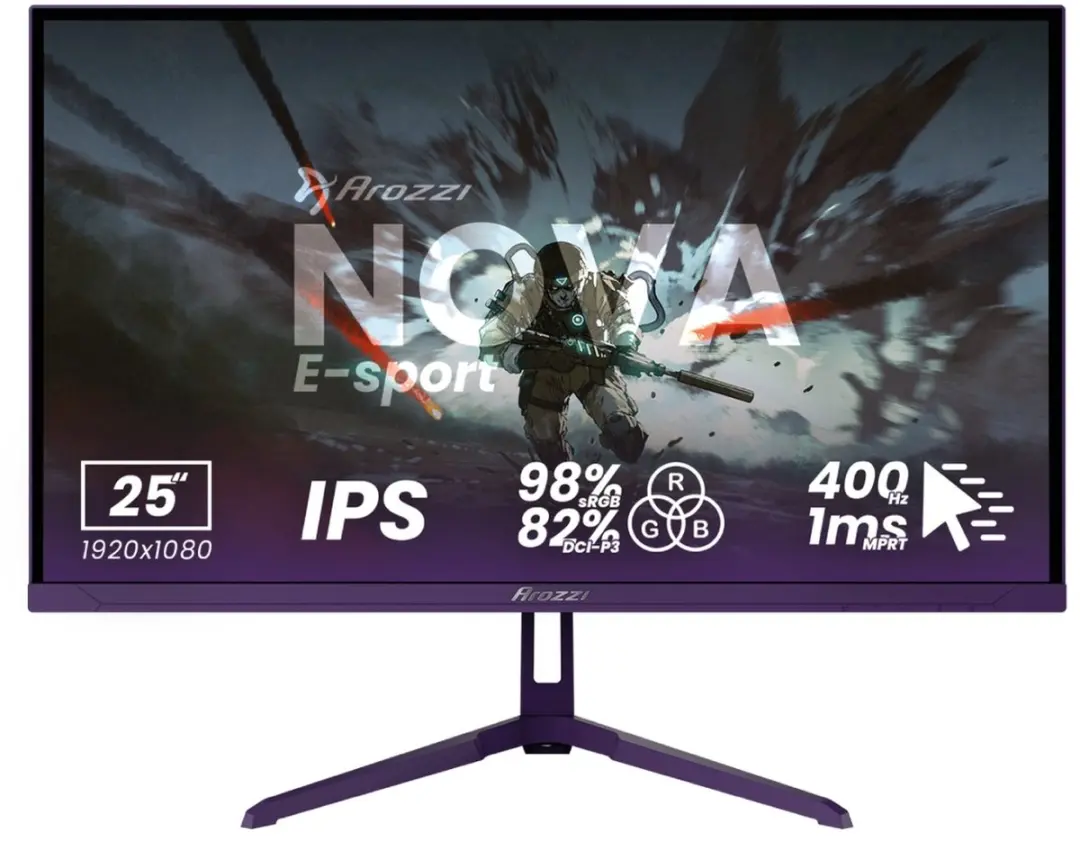 Arozzi Nova 25" E-Sport Gaming Monitor