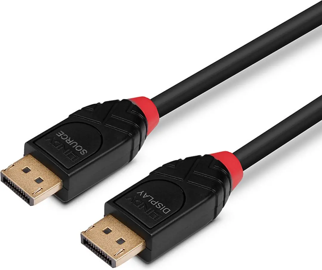 Lindy 41167 DisplayPort-kabel 5m - 8K Zwart