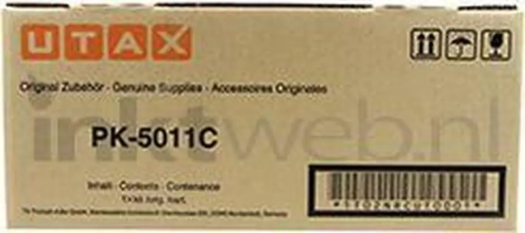 UTAX PC3060 PK5011C - 5000 Afdrukken - Cyaan