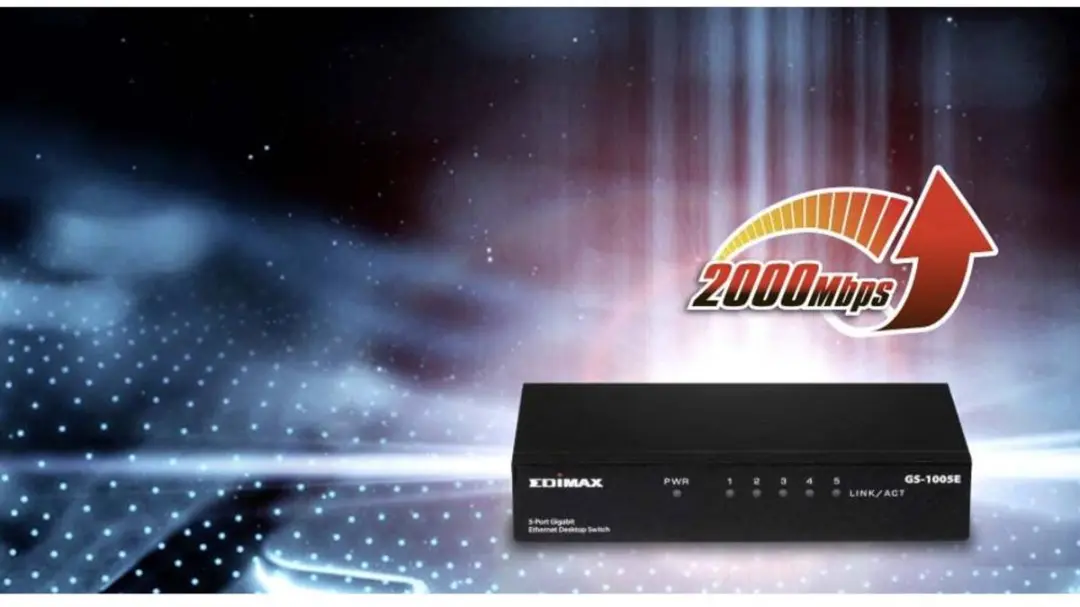 Edimax GS-1005E Netwerk Switch 5 Poorten 1G - afbeelding 6 van 6