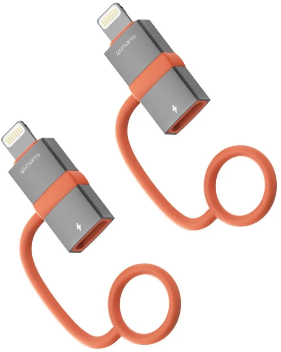 4Smarts Usb-C Naar Lightning Adapter 27W Voor Iphone 2 Stuks In Set