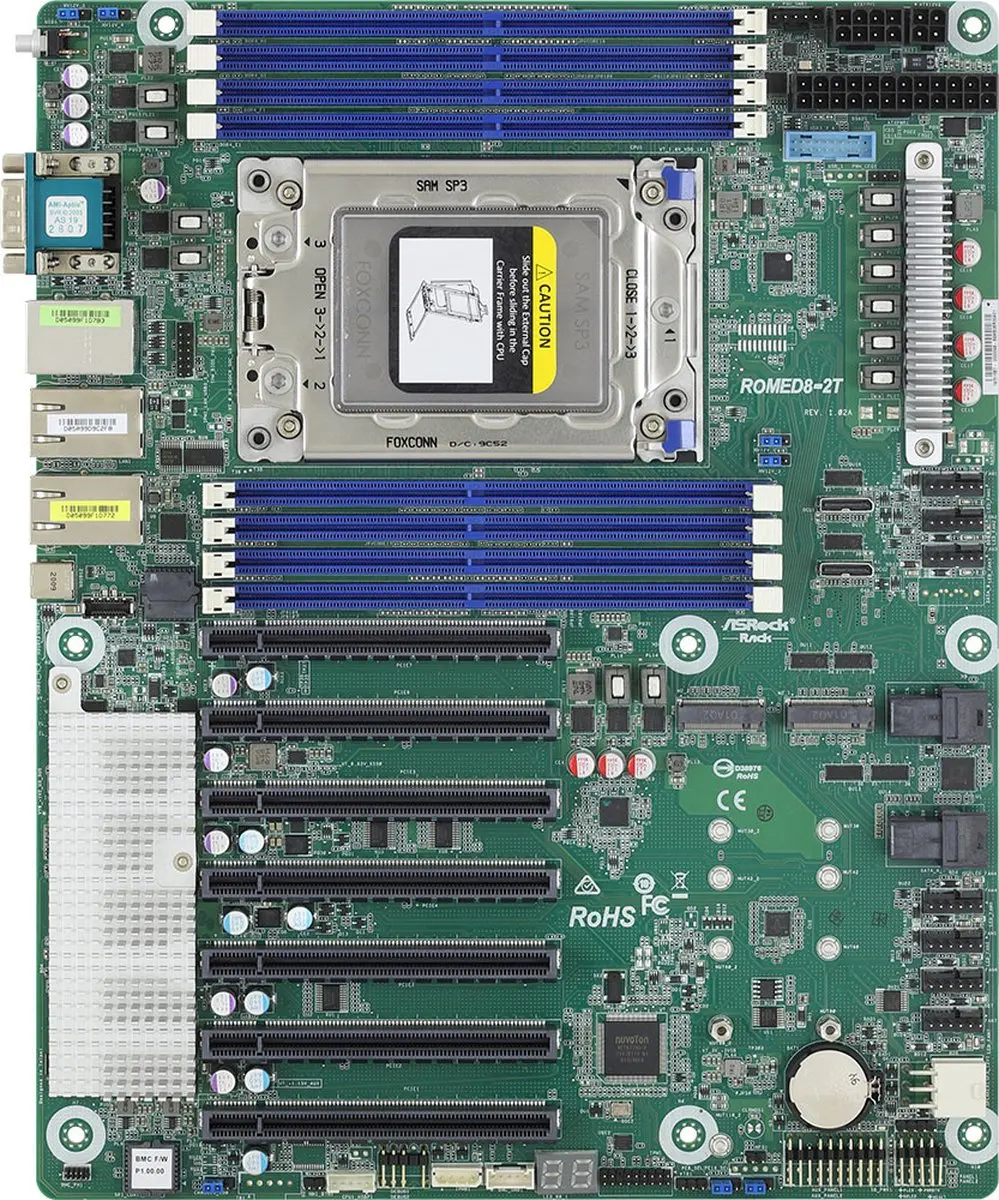 ASRock Rack ROMED8-2T Moederbord