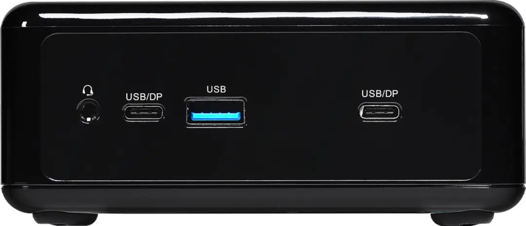 ASRock NUC BOX-1260P Mini PC - i7-1260P - Zwart - afbeelding 4 van 5
