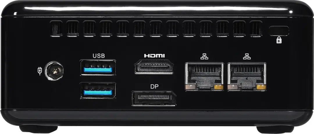 ASRock NUC BOX-1260P Mini PC - i7-1260P - Zwart - afbeelding 5 van 5