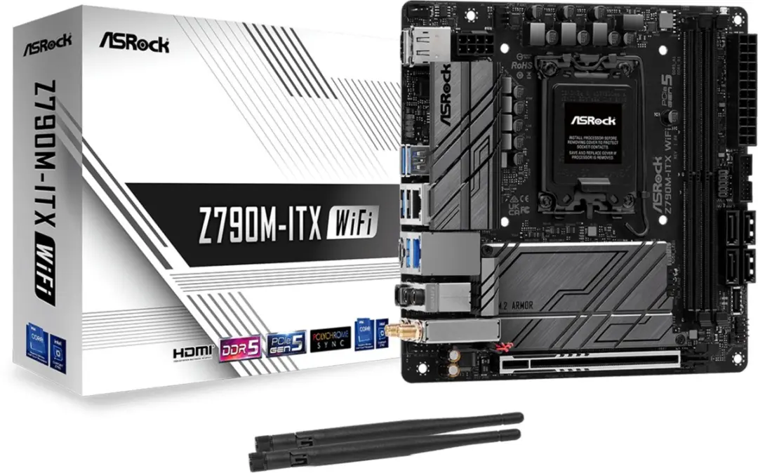 Asrock Z790M-ITX WiFi Intel Z790 LGA 1700 mini ITX