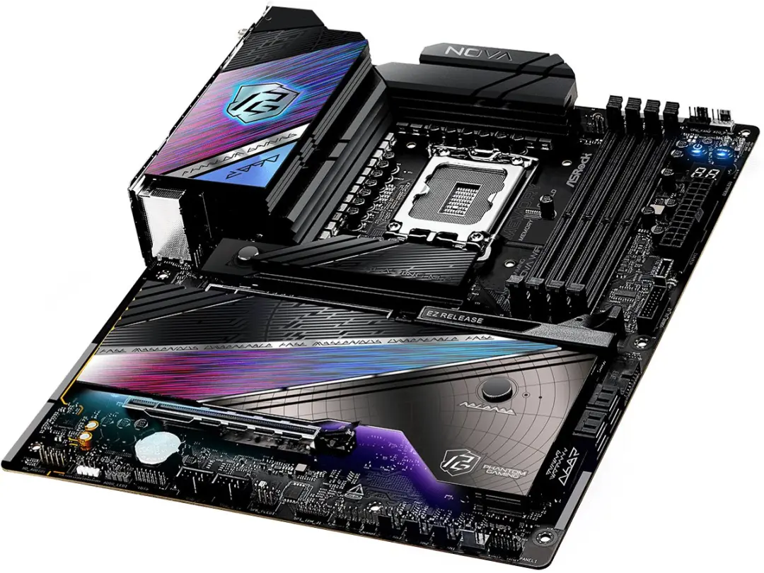 ASRock Phantom Gaming Z890 Nova WiFi - ATX Moederbord - Intel Z890 - LGA 1851