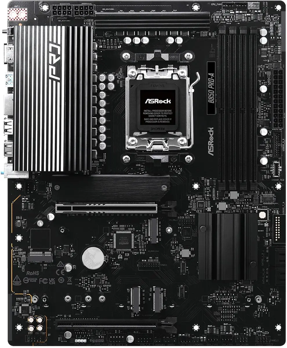 ASRock B850 Pro-A Moederbord - ATX - AMD B850 - AM5 - afbeelding 6 van 6