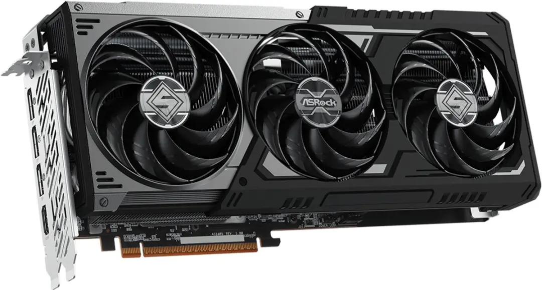 ASRock Radeon RX 9070 XT Steel Legend 16GB GDDR6 - Meerkleurig