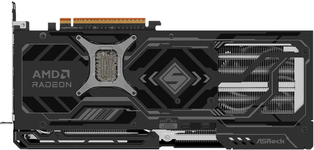 ASRock Radeon RX 9070 XT Steel Legend 16GB GDDR6 - Meerkleurig - afbeelding 6 van 6