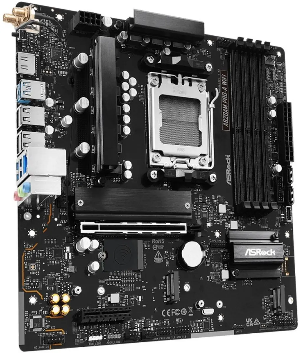 ASRock A620AM PRO-A WIFI Moederbord