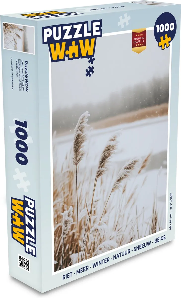 PuzzleWow Legpuzzel 1000 Stuks